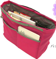 バッグや持ち物に合わせて使えます